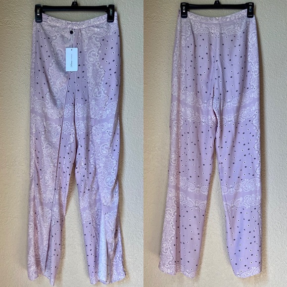 Lovers + Friends Ravenna Pant in Purple Bandana - Picture 3 of 15